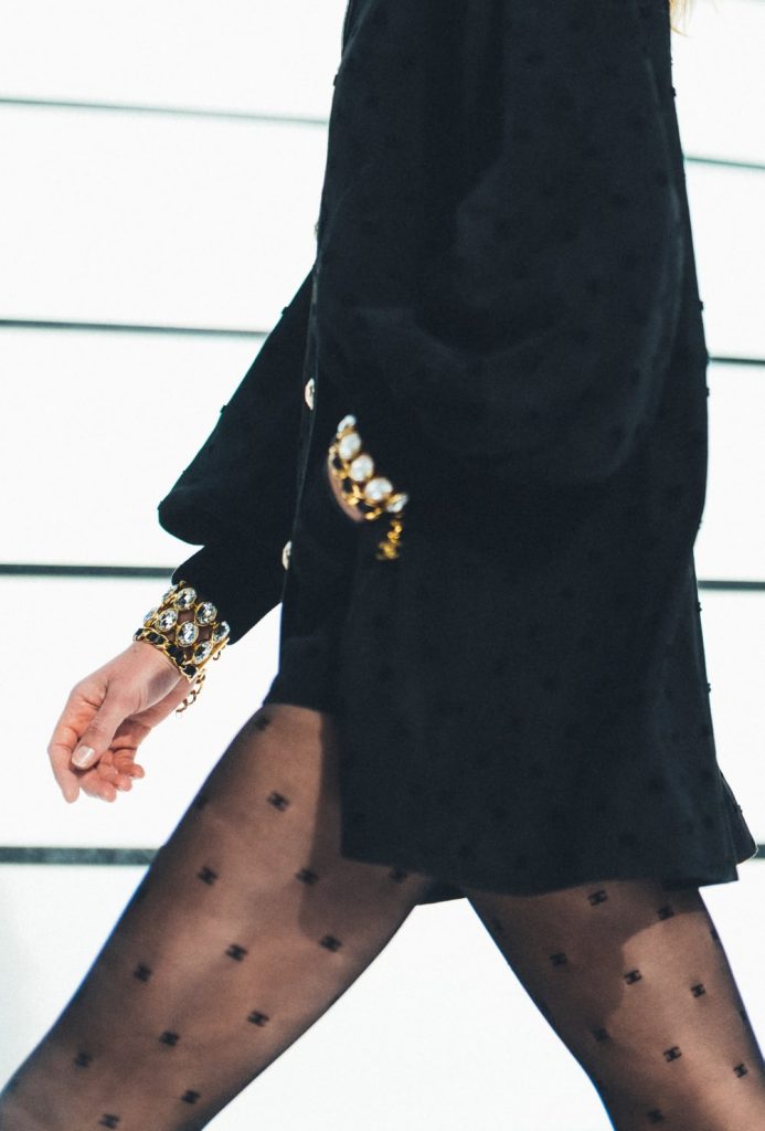 Chanel Runway Tights
