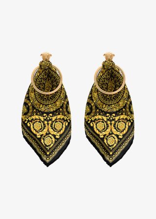 Versace Scarf Earrings