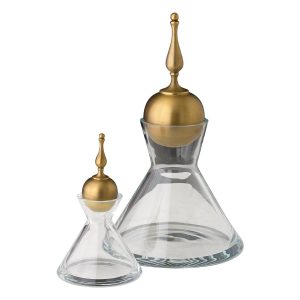 Brass Dome Decanter