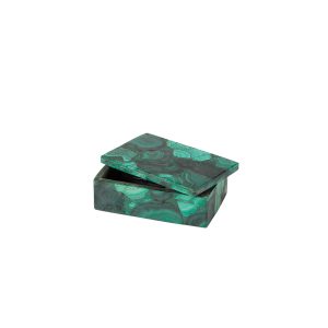 Malachite Jewel and Momento Box -Small