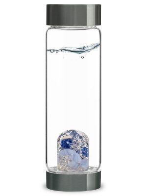 Vitajuwel Gem Water Bottle - Sodalite & Chalcedony