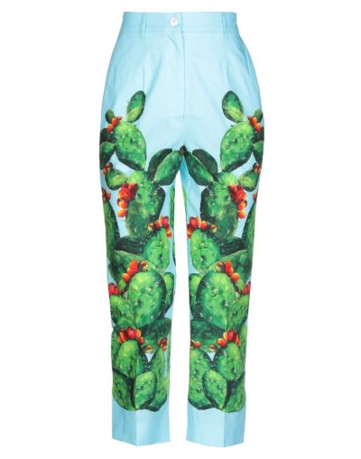 Dolce Gabbana Blue Cacti Pants