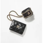 Chanel Flap Card Holder With Cuff: Wristlet Bag with Leather CC Cuff – RUNWAY Piece