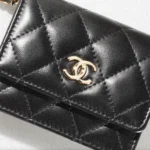 Chanel Flap Card Holder With Cuff: Wristlet Bag with Leather CC Cuff – RUNWAY Piece