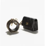 Chanel Flap Card Holder With Cuff: Wristlet Bag with Leather CC Cuff – RUNWAY Piece